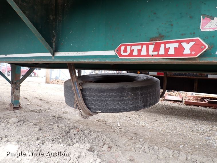 image for item DJ0078 1991 Utility FS2CHAE287 flatbed trailer