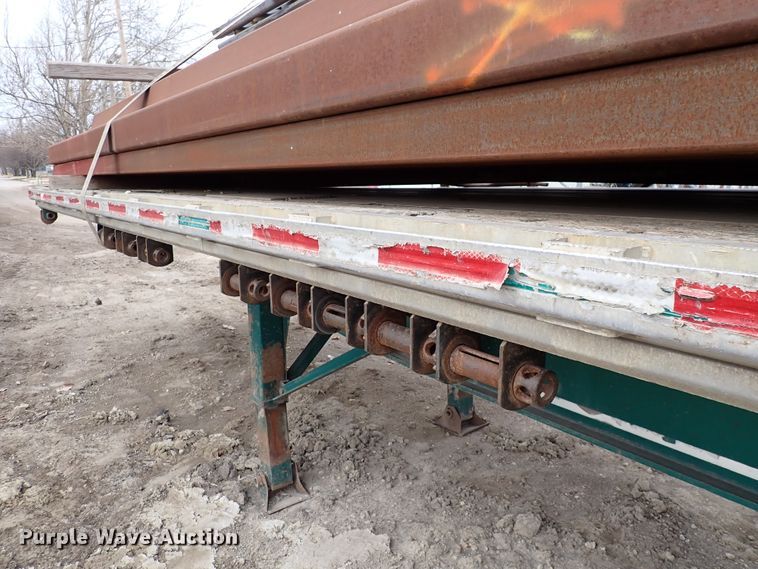 image for item DJ0078 1991 Utility FS2CHAE287 flatbed trailer