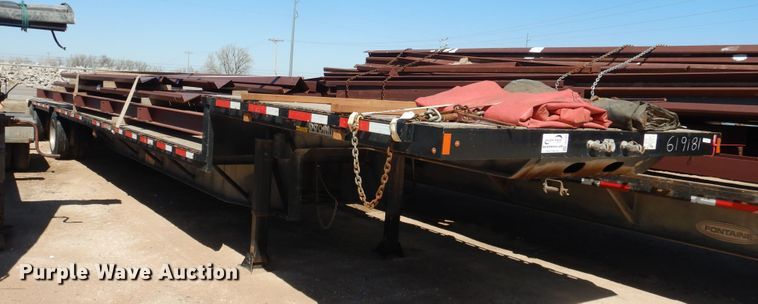 image for item DJ1167 2019 Doonan 482DBBICCDKB  drop deck trailer