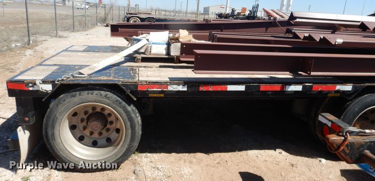 image for item DJ1167 2019 Doonan 482DBBICCDKB  drop deck trailer