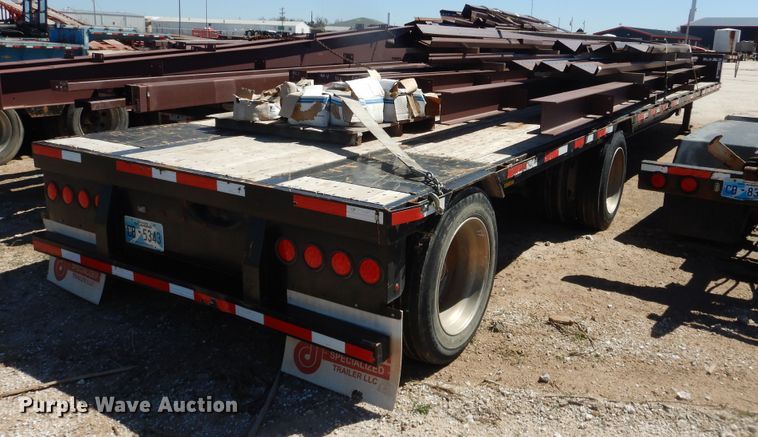 image for item DJ1167 2019 Doonan 482DBBICCDKB  drop deck trailer