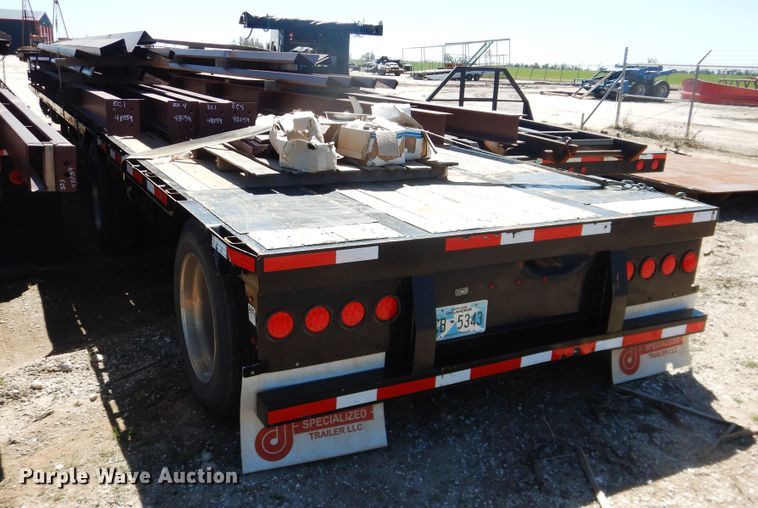 image for item DJ1167 2019 Doonan 482DBBICCDKB  drop deck trailer