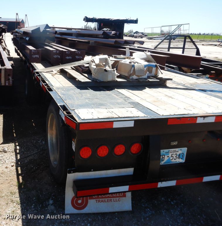 image for item DJ1167 2019 Doonan 482DBBICCDKB  drop deck trailer