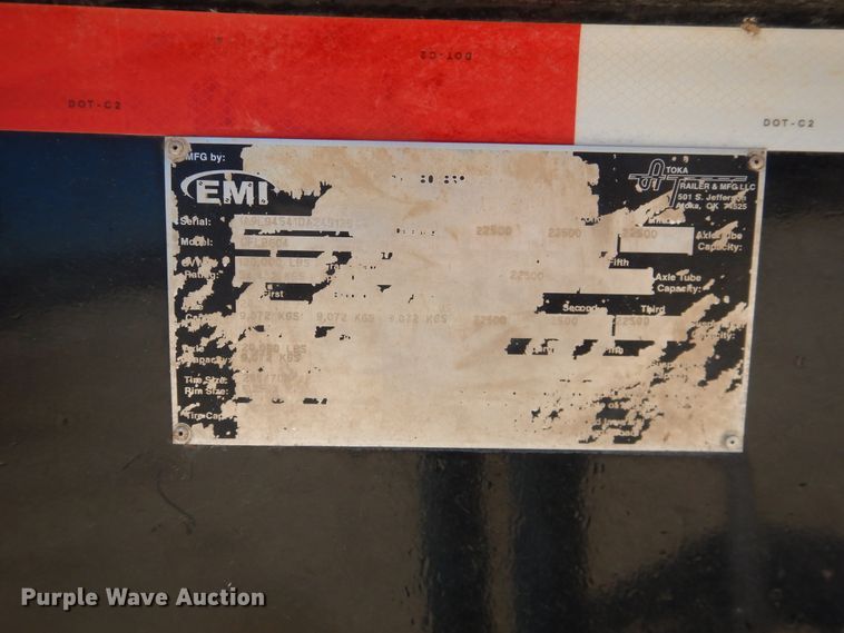 image for item DJ1168 2013 Atoka OFLB604  oilfield trailer