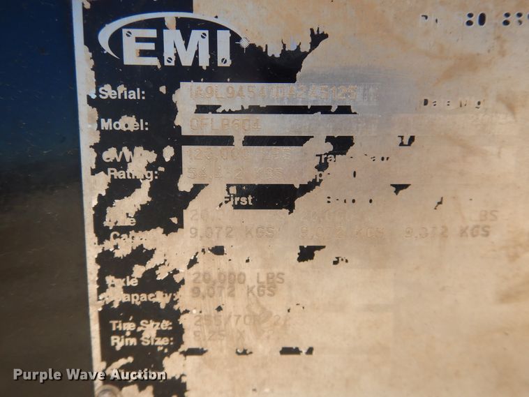 image for item DJ1168 2013 Atoka OFLB604  oilfield trailer