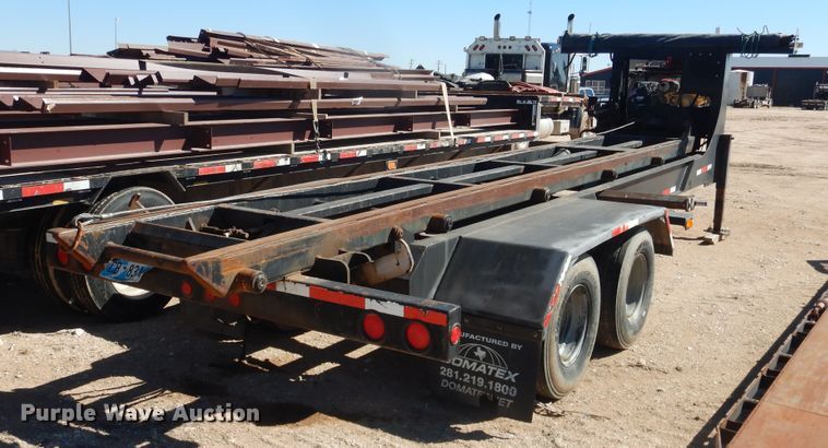 image for item DJ4960 2009 Domatex GN-30 roll-off container trailer