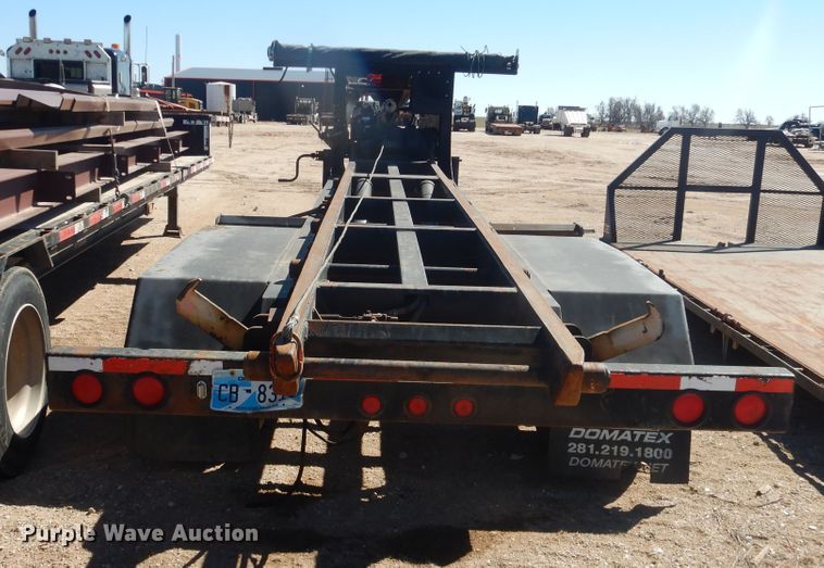 image for item DJ4960 2009 Domatex GN-30 roll-off container trailer