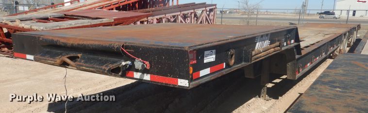 image for item DJ4961 2005 Nuttall drop deck oilfield trailer