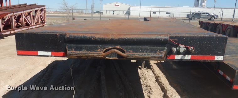 image for item DJ4961 2005 Nuttall drop deck oilfield trailer