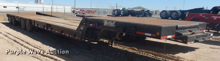 image for item DJ4961 2005 Nuttall drop deck oilfield trailer