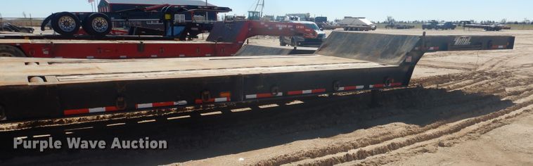 image for item DJ4961 2005 Nuttall drop deck oilfield trailer