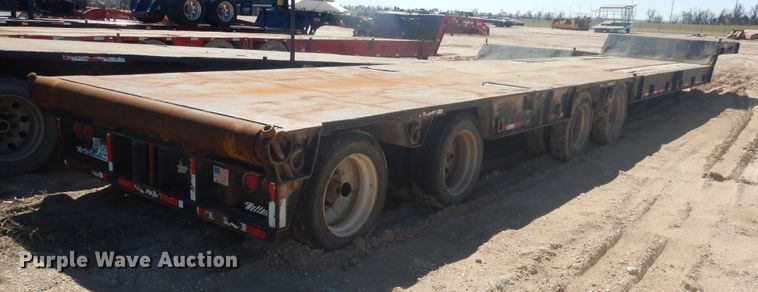image for item DJ4961 2005 Nuttall drop deck oilfield trailer