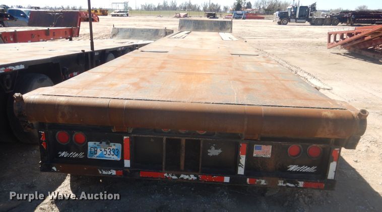image for item DJ4961 2005 Nuttall drop deck oilfield trailer