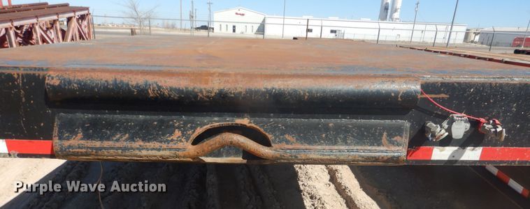 image for item DJ4961 2005 Nuttall drop deck oilfield trailer