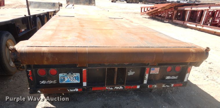 image for item DJ4961 2005 Nuttall drop deck oilfield trailer