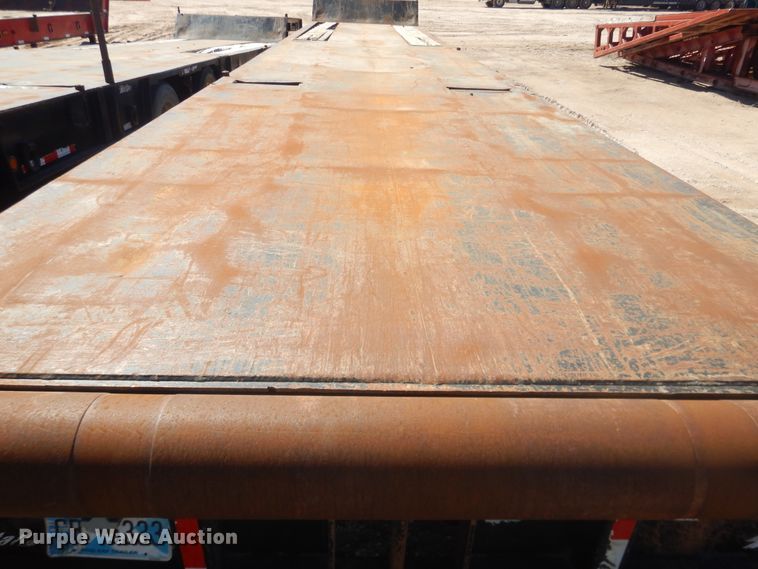 image for item DJ4961 2005 Nuttall drop deck oilfield trailer