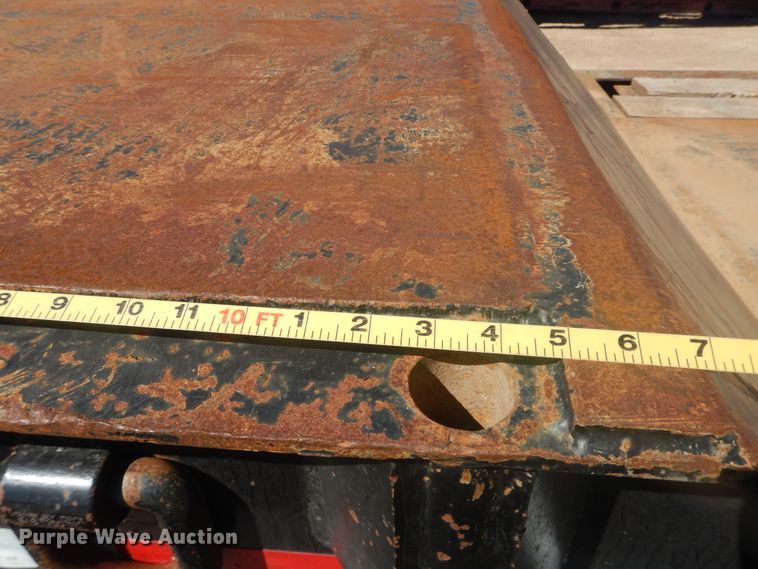 image for item DJ4961 2005 Nuttall drop deck oilfield trailer