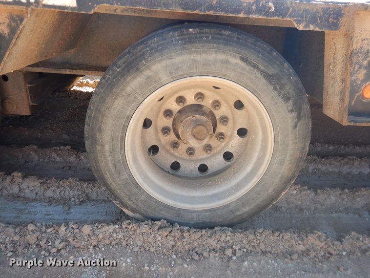 image for item DJ4961 2005 Nuttall drop deck oilfield trailer