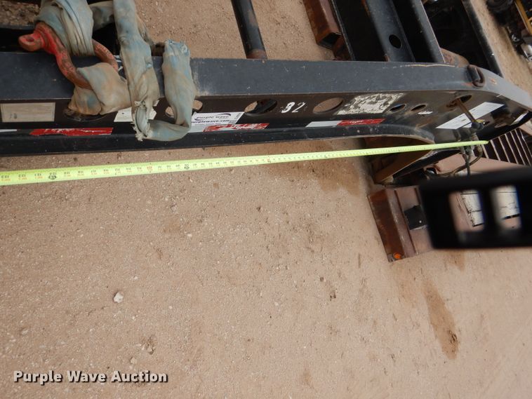 image for item DJ8824 2007 Fontaine 110000/49896 lowboy equipment trailer