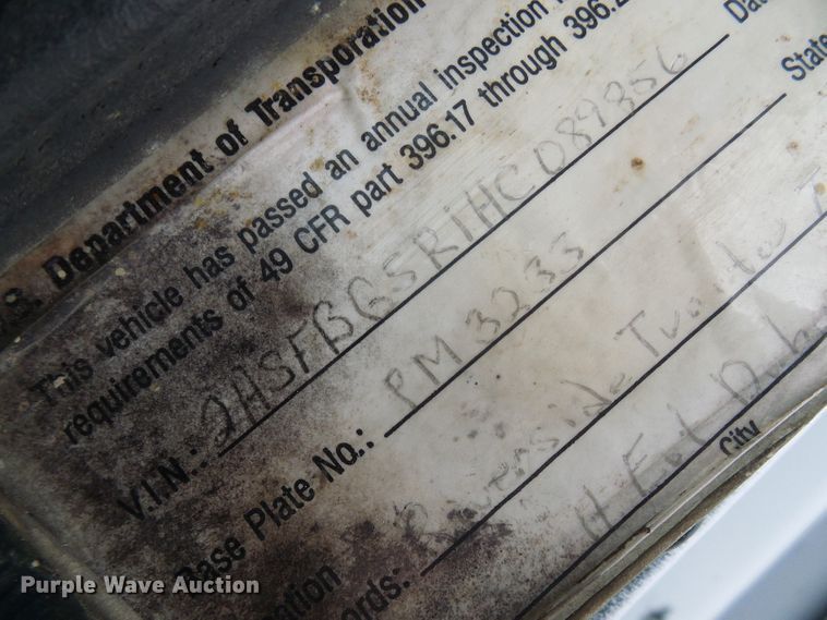 image for item DL0903 1987 International F9370  semi truck