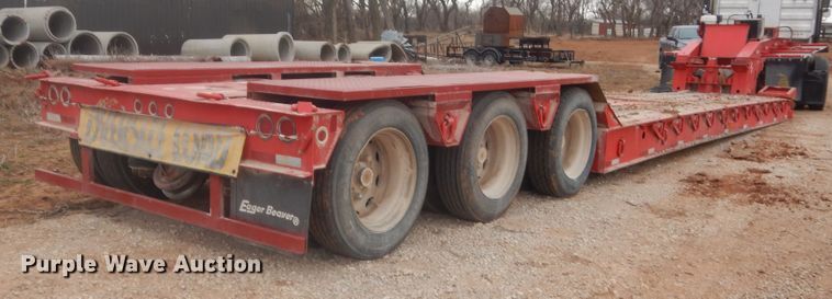 image for item HG9988 2002 Eager Beaver lowboy equipment trailer