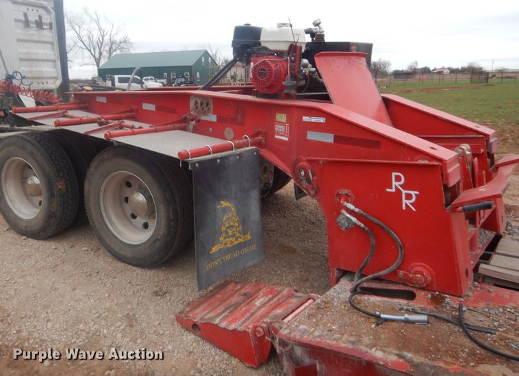 image for item HG9988 2002 Eager Beaver lowboy equipment trailer