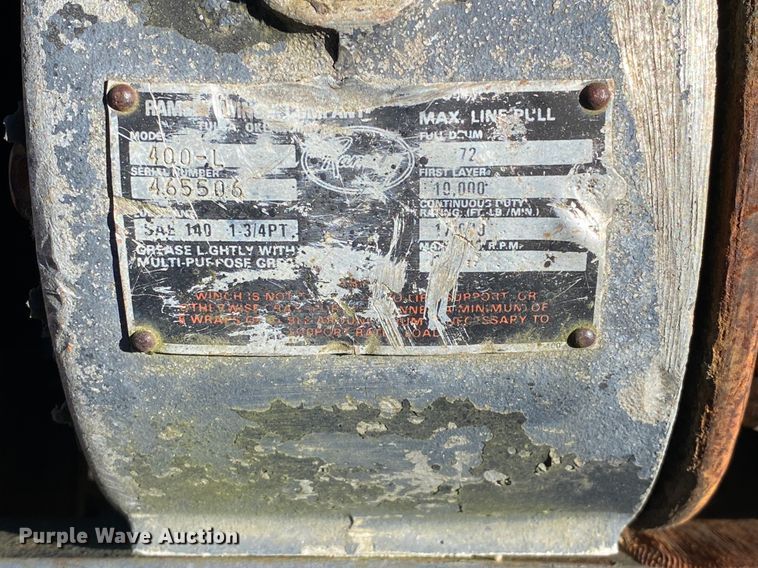 image for item HR9467 1989 Mack MH613  rollback truck