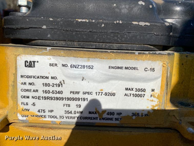 image for item HR9480 Caterpillar C15  engine