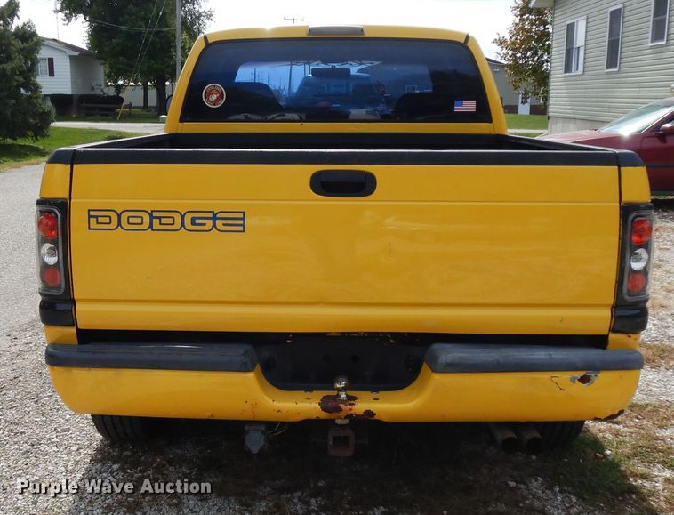 image for item DF6687 1999 Dodge Ram 1500  Quad Cab pickup truck