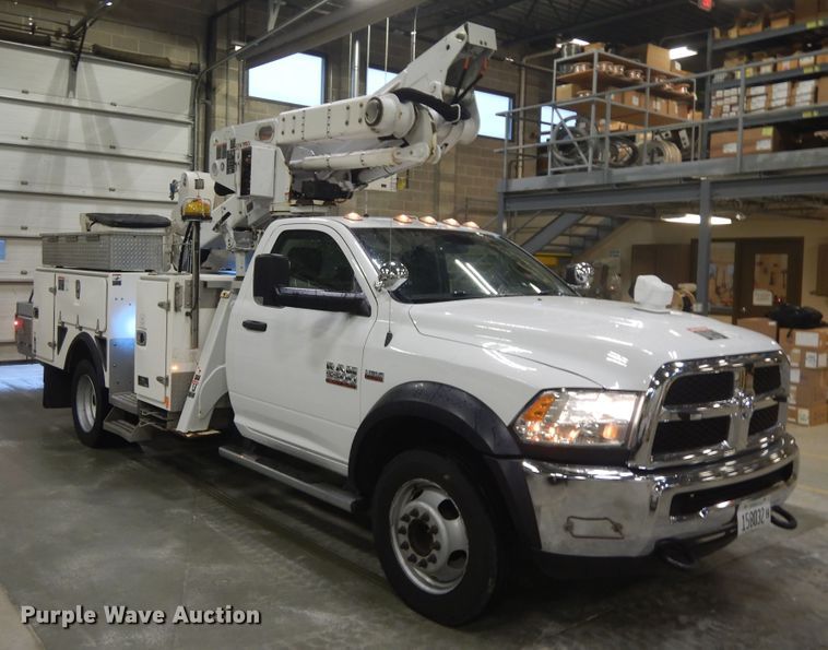 image for item DF6763 2015 Dodge Ram 5500  bucket truck