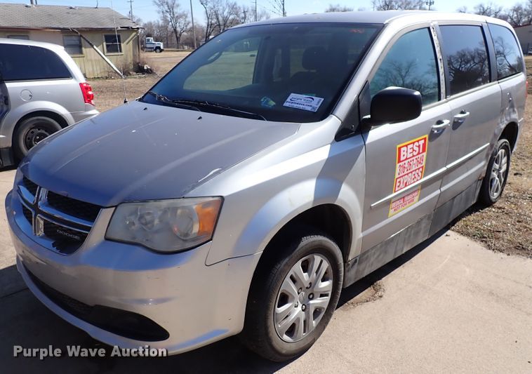 image for item DJ0035 2014 Dodge Grand Caravan  handicap accessible van