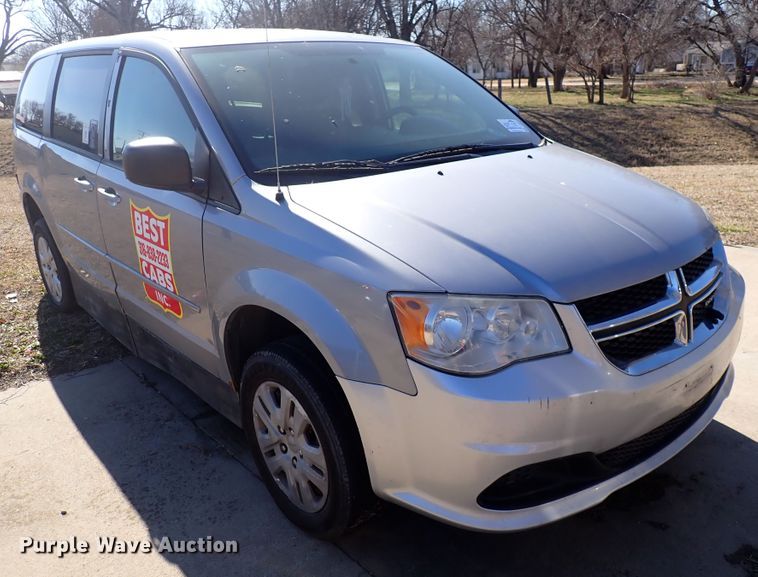 image for item DJ0035 2014 Dodge Grand Caravan  handicap accessible van