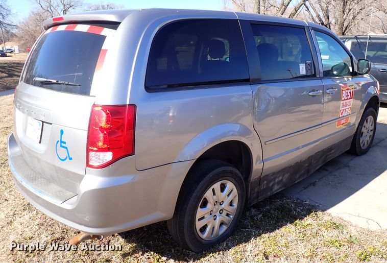 image for item DJ0035 2014 Dodge Grand Caravan  handicap accessible van
