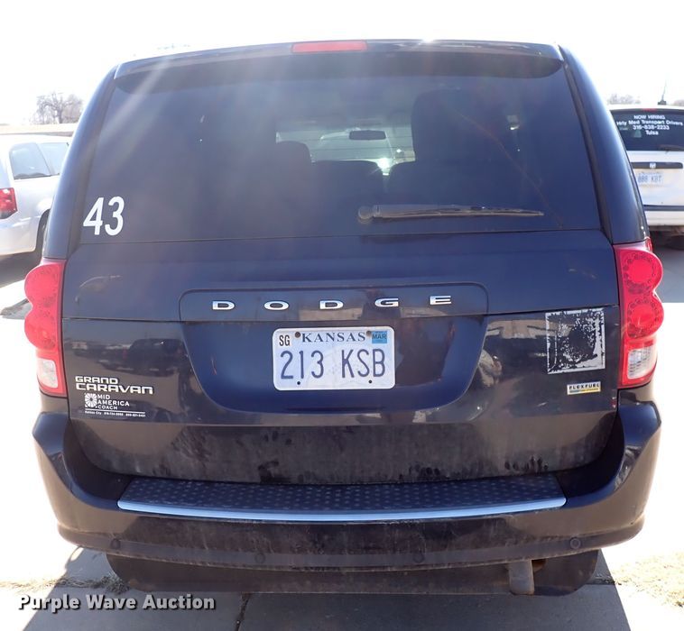 image for item DJ0038 2011 Dodge Grand Caravan  handicap accessible van