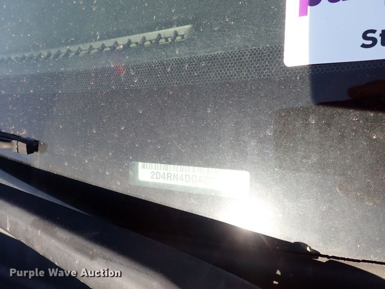 image for item DJ0038 2011 Dodge Grand Caravan  handicap accessible van