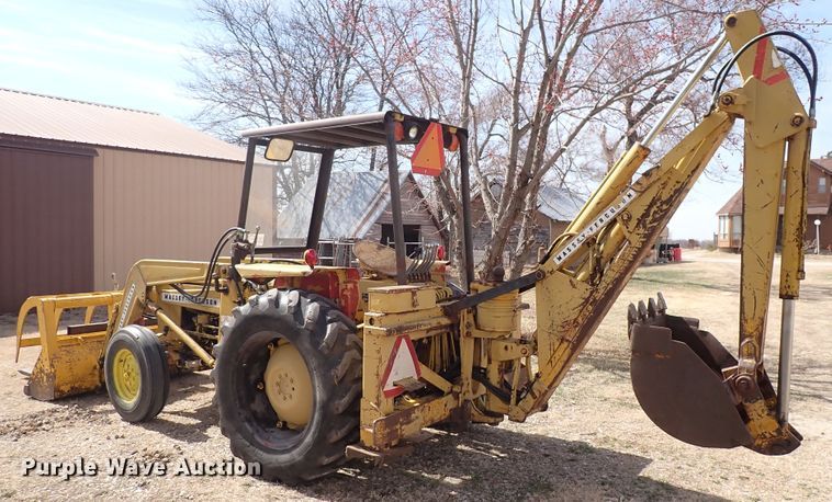 image for item DJ0195 1960 Massey-Ferguson MF204  backhoe