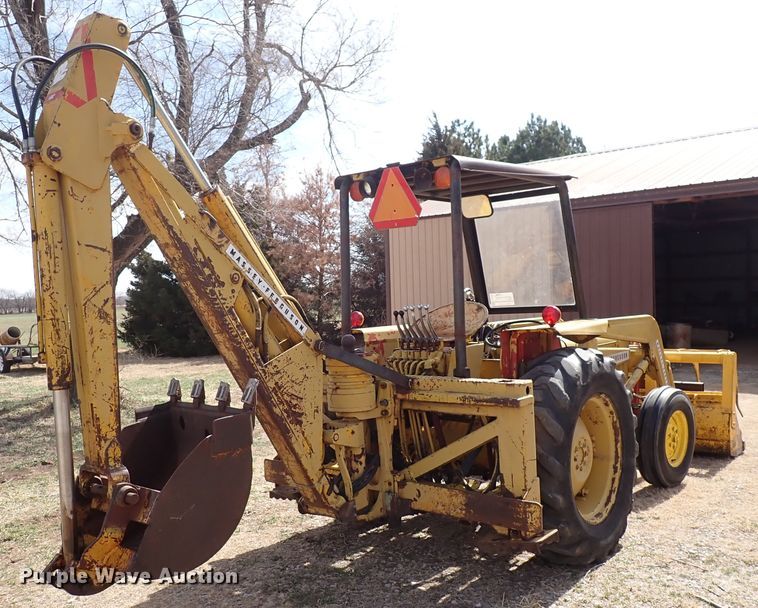 image for item DJ0195 1960 Massey-Ferguson MF204  backhoe