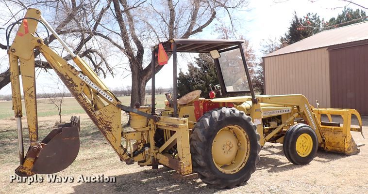 image for item DJ0195 1960 Massey-Ferguson MF204  backhoe