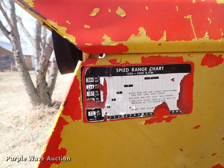 image for item DJ0195 1960 Massey-Ferguson MF204  backhoe