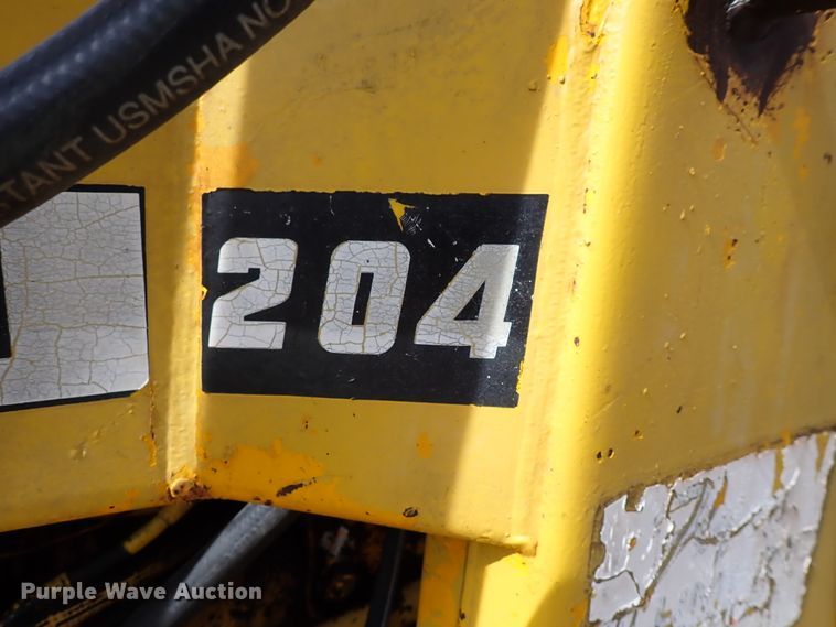 image for item DJ0195 1960 Massey-Ferguson MF204  backhoe