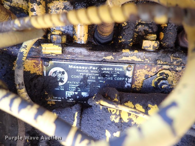 image for item DJ0195 1960 Massey-Ferguson MF204  backhoe