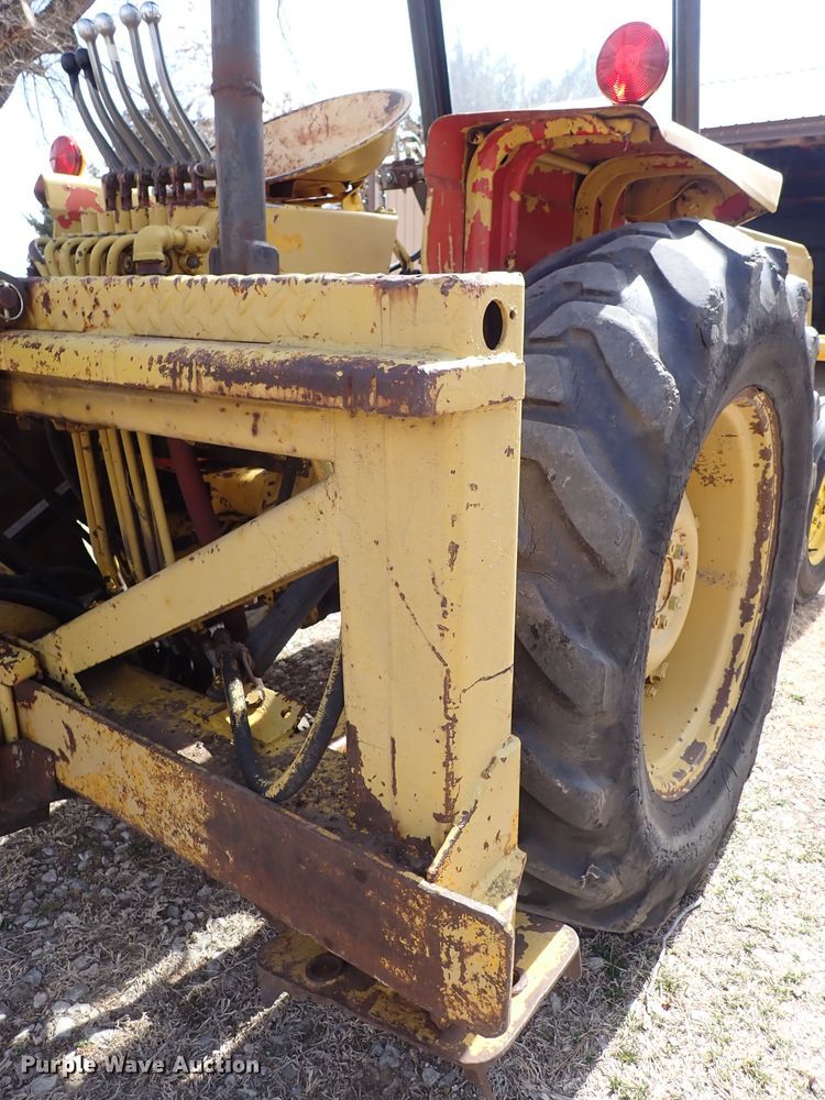 image for item DJ0195 1960 Massey-Ferguson MF204  backhoe