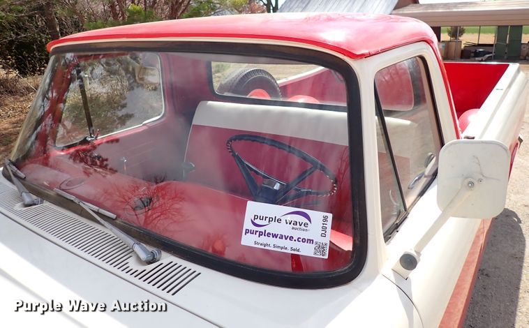 image for item DJ0196 1961 Ford F100  pickup truck