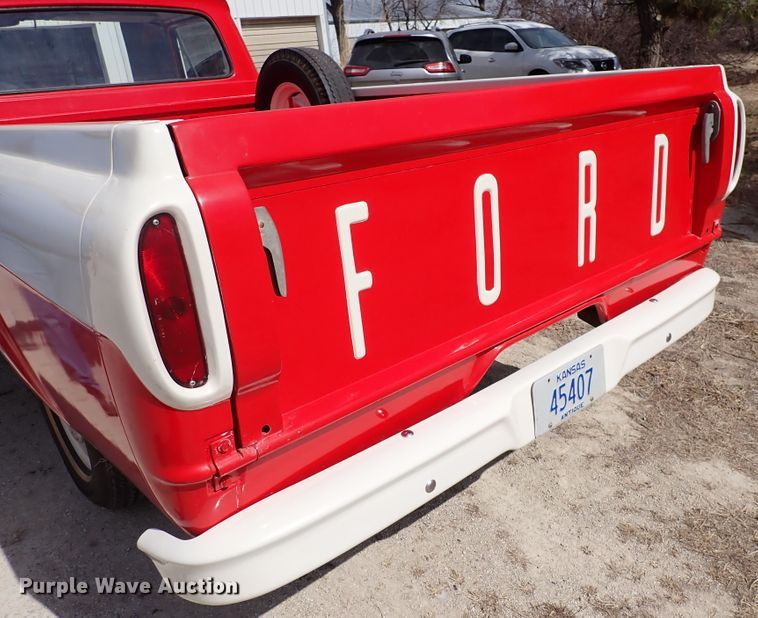 image for item DJ0196 1961 Ford F100  pickup truck
