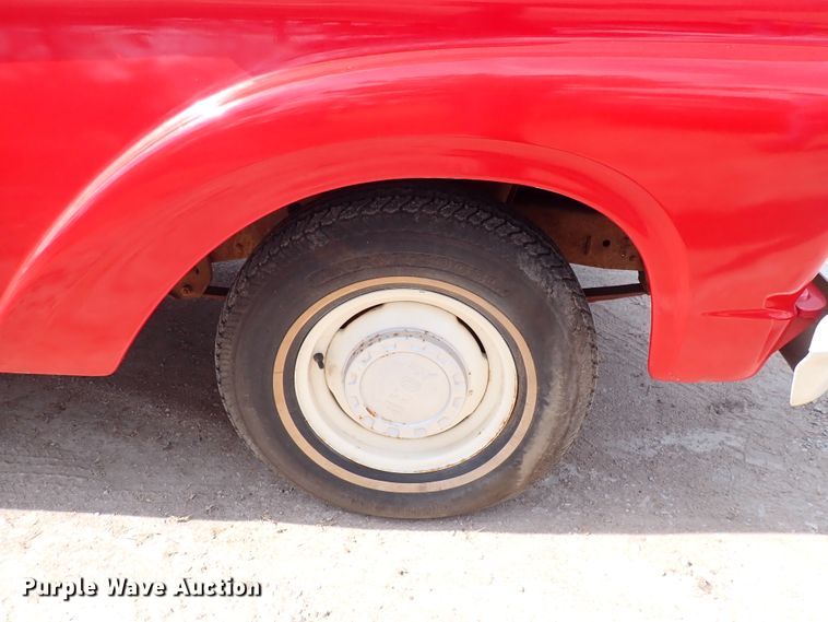 image for item DJ0196 1961 Ford F100  pickup truck