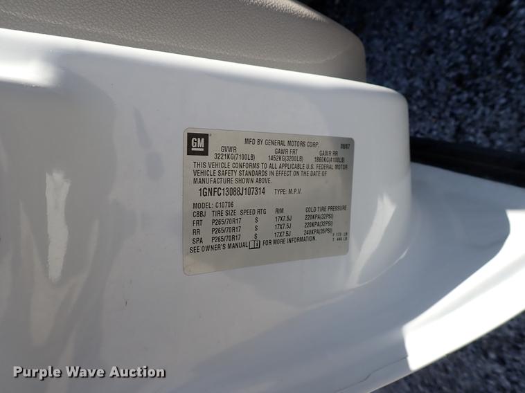 image for item DJ0246 2008 Chevrolet Tahoe  SUV