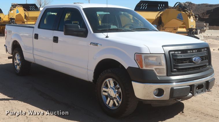 image for item DJ1873 2014 Ford F150  SuperCrew pickup truck