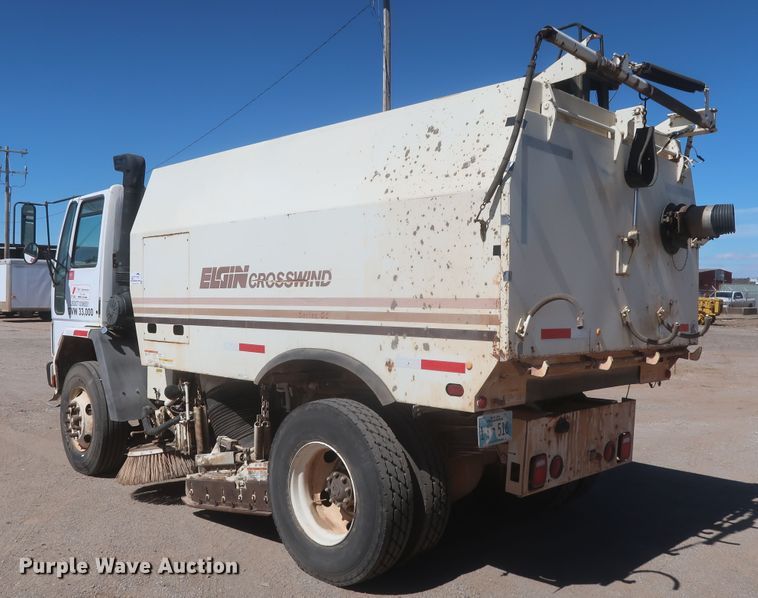 image for item DJ1878 1997 Ford CF8000  street sweeper truck