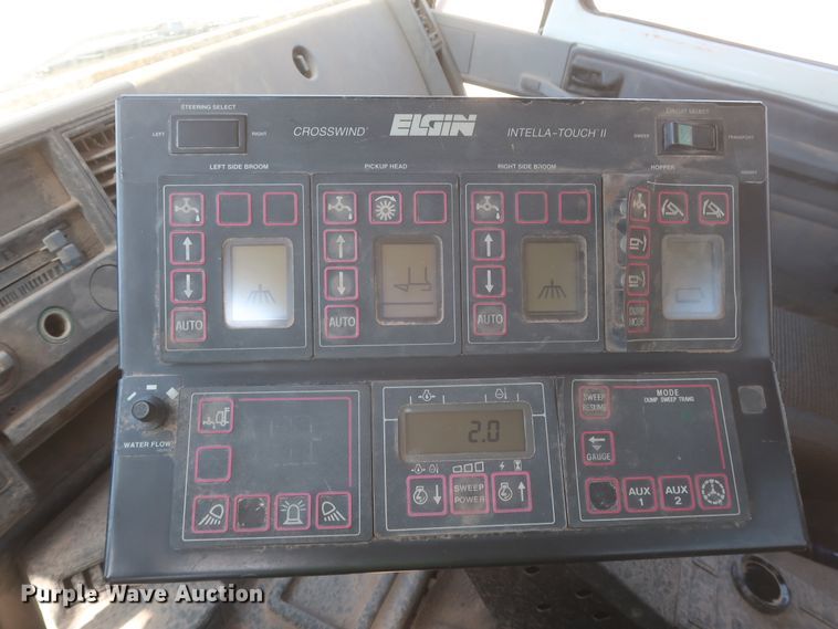 image for item DJ1878 1997 Ford CF8000  street sweeper truck