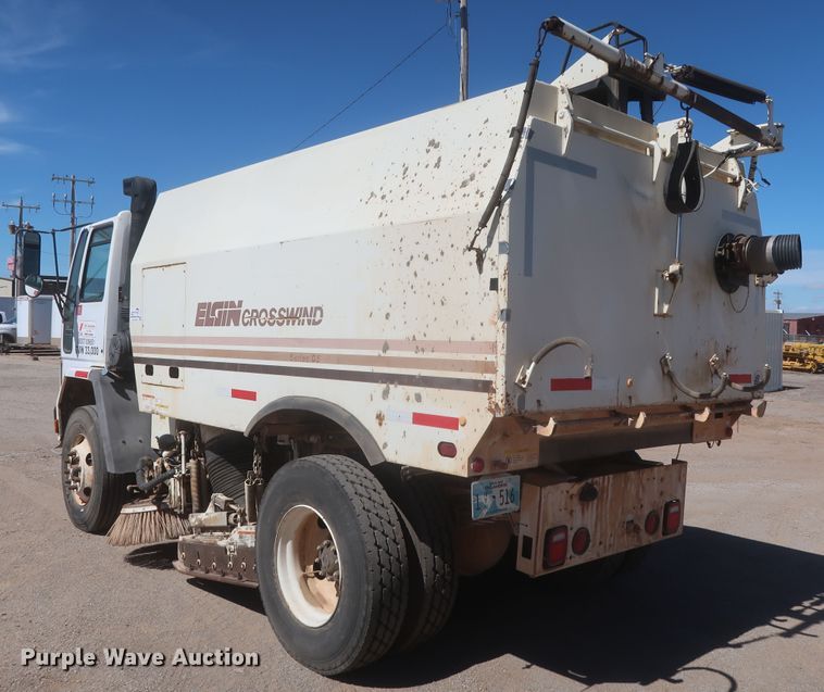 image for item DJ1878 1997 Ford CF8000  street sweeper truck